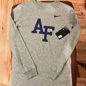 NIKE Air Force Long Sleeve Tee Unisex NWT